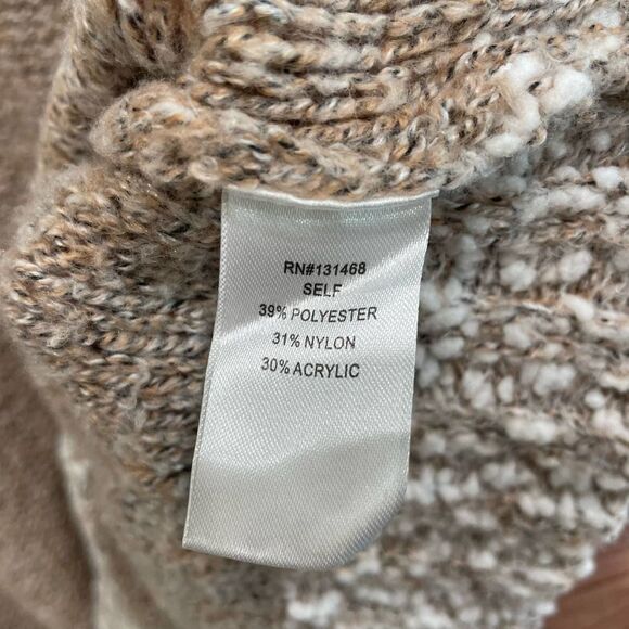 Fate Clairina Textured Pink Blush Pullover Sweater - Size: Large - Picture 4 of 5